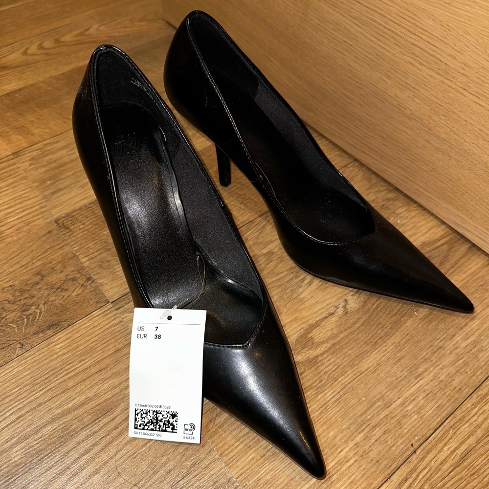 Black heels